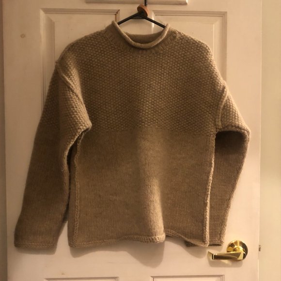 Vintage 90's Wool Calvin Klein Weave Pullover - Picture 4 of 7